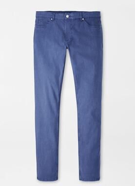 Peter Millar Crown Crafted Wayfare 5 Pocket Pants BLUE PEARL MS25XB60FB $200 NWT